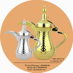 coffee pot with hammer dots all